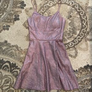 Pink Glittery dress